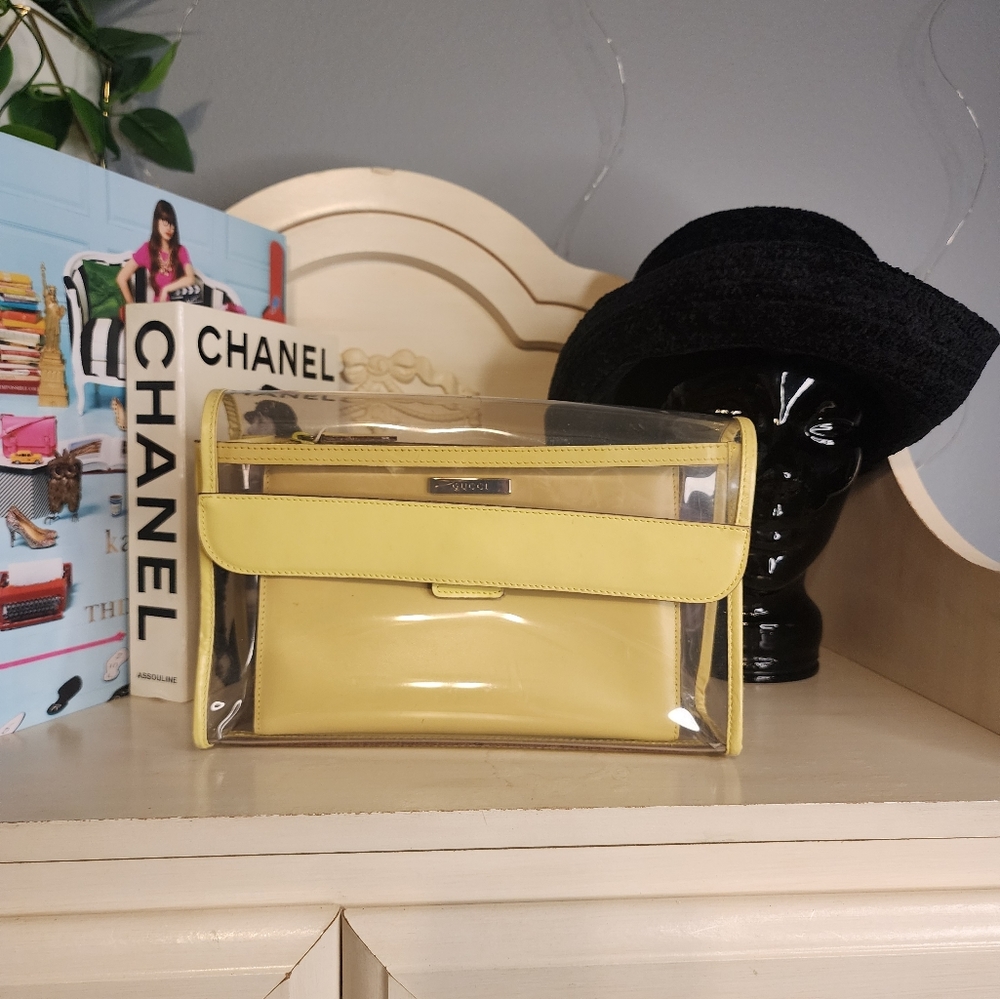 Gucci Clear yellow bag